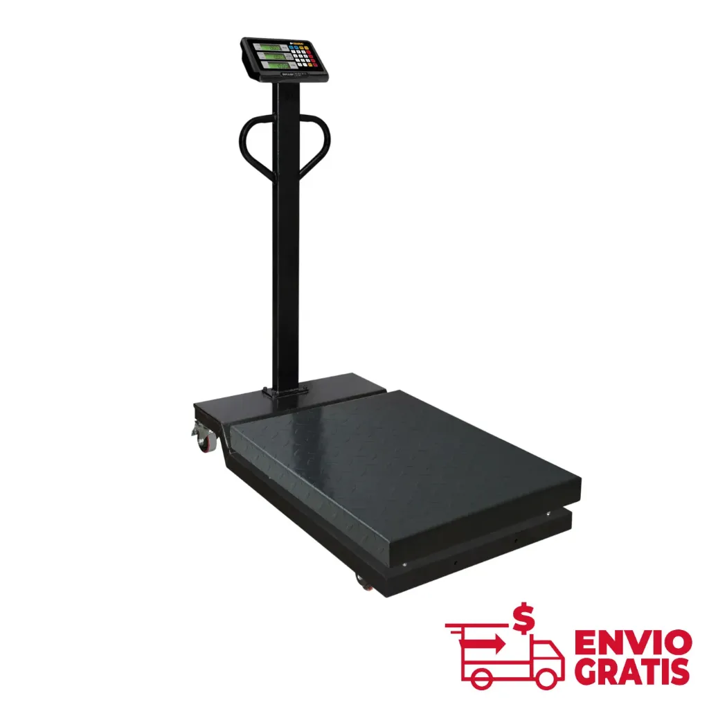Báscula de 800 kg con RuedasBAPCA-800