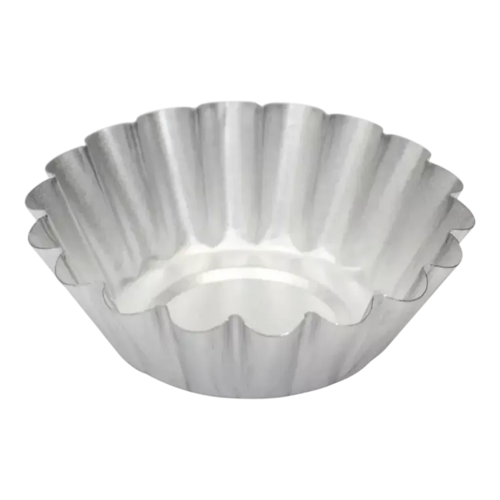 MOLDE PARA TARTALETA 4 POR DOCENA HOJA DE LATA