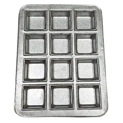 PLACA PARA BROWNIE ZINTRO ALUM 12 CAV 36X28 PLABROZI-123628