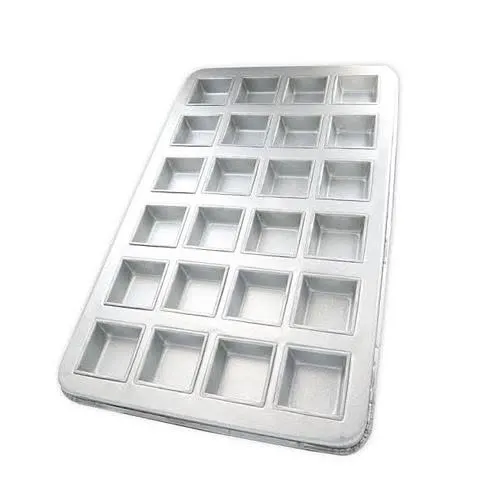 PLACA PARA BROWNIE ZINTRO ALUM 24 CAV 40X60 PLABROZI-244060