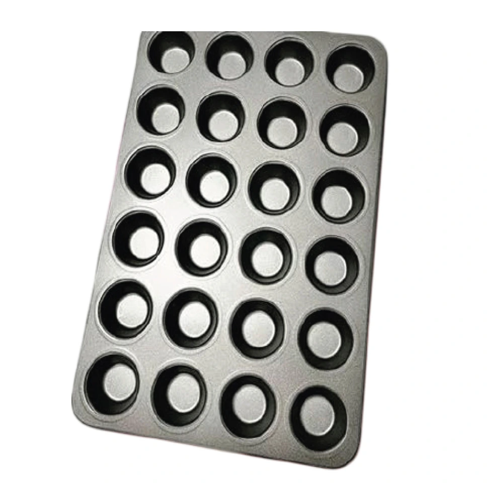 PLACA PARA MINI MANTECADA TEFLON 24 CAV 36X28 PLAMINMANTE-243628