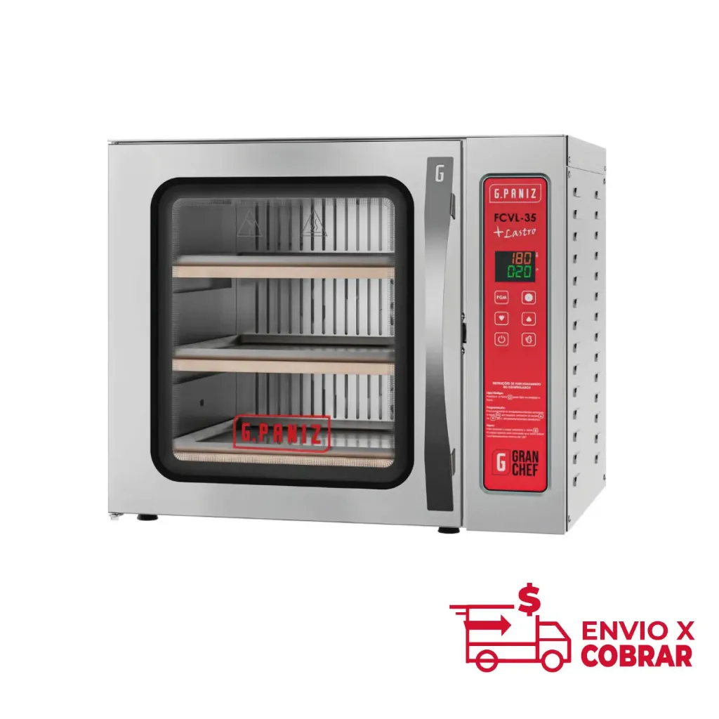 HORNO DE CONVECCION CON PIEDRA FCVL35 GPANIZ