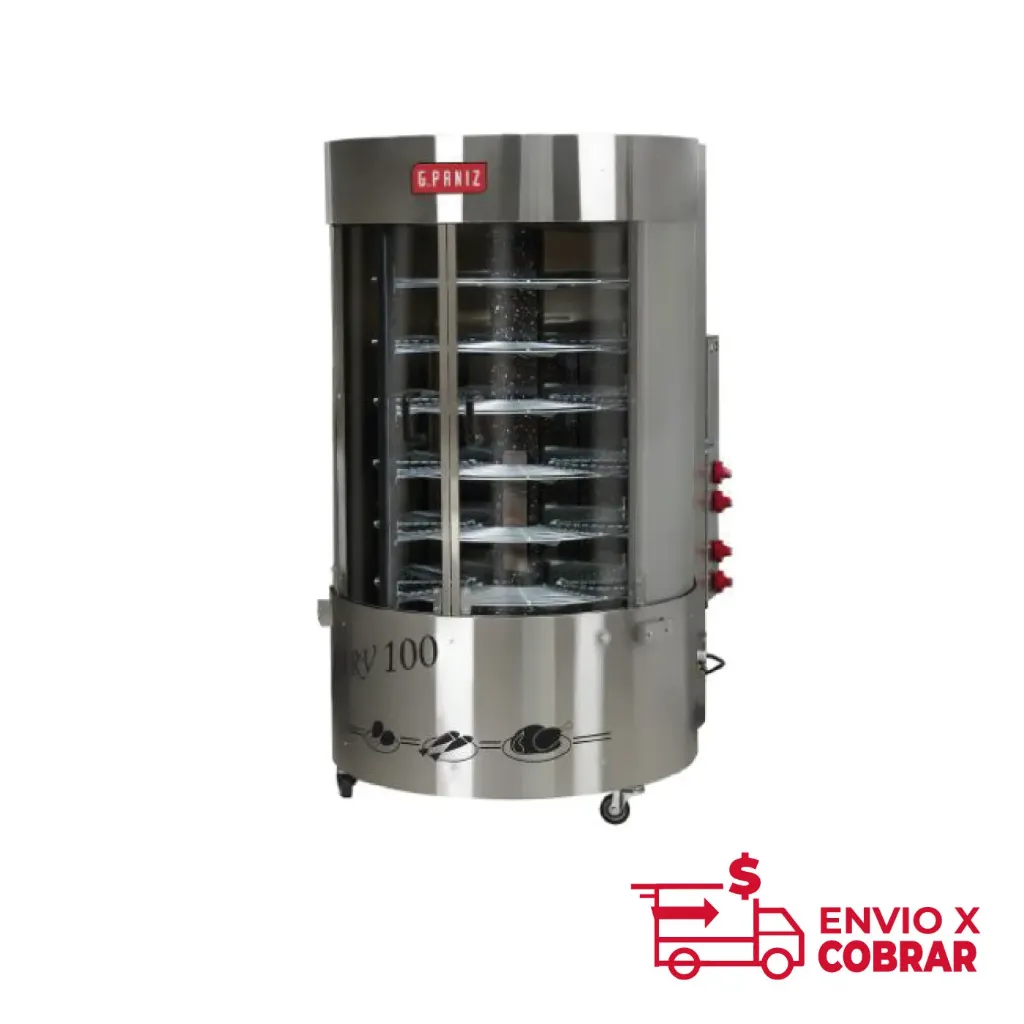 ROSTICERO ASADOR ROTATIVO VERTICAL G.PANIZ ARV100CQC