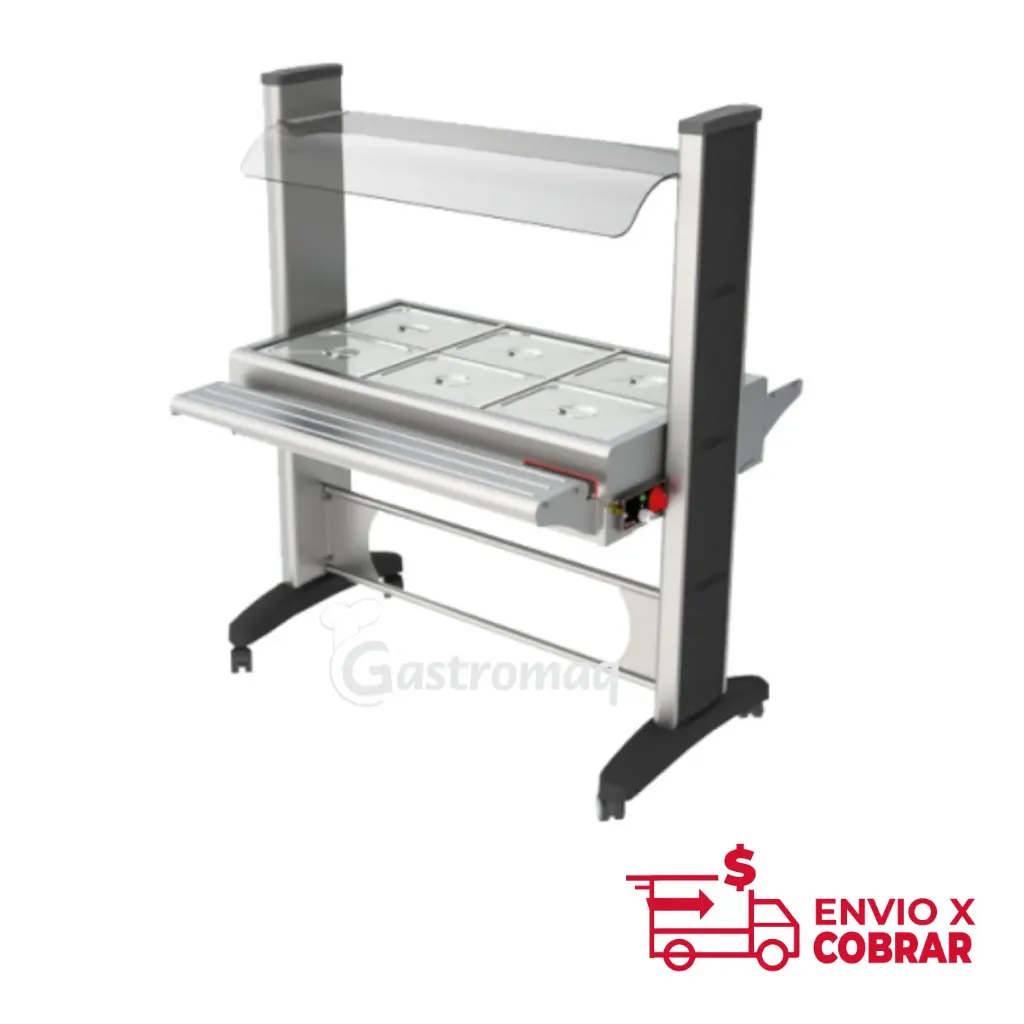 MESA CALIENTE BUFFETERA  BTE06SL GASTROMAQ