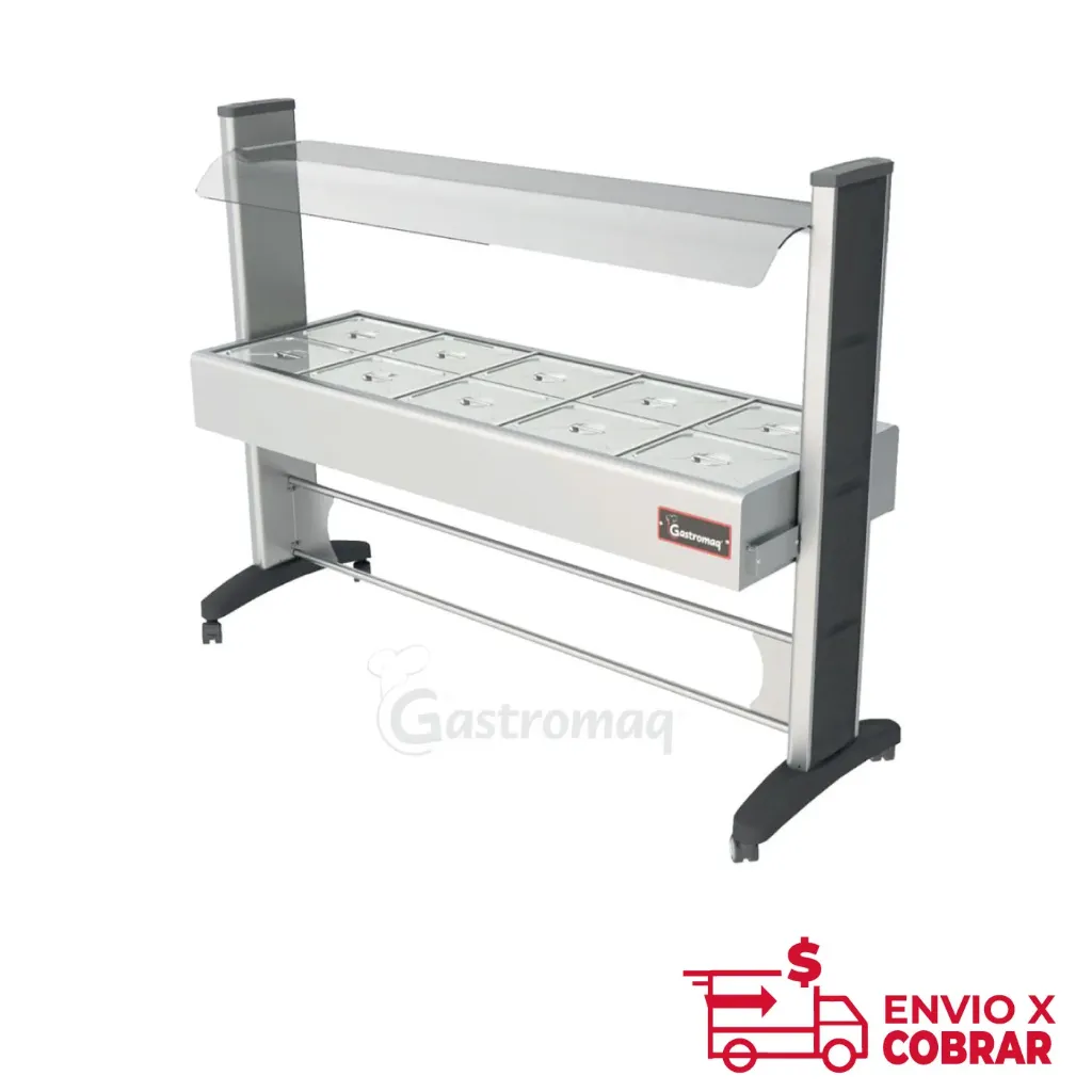 MESA CALIENTE BUFFETERA BTE10SL GASTROMAQ