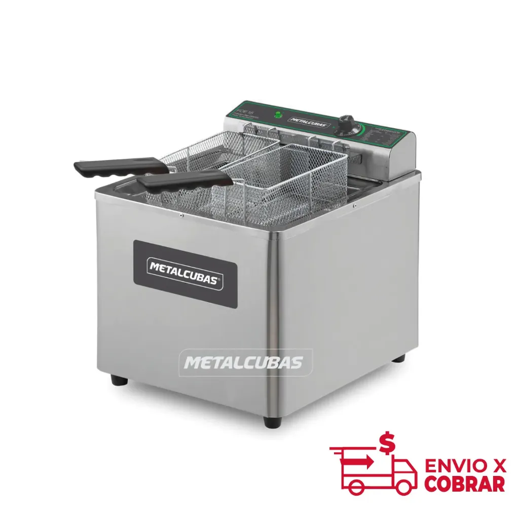 FREIDORA DE PISO ZONA FRIA ACEITE  FOE15M