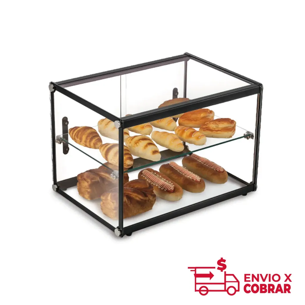ZW-65 | VITRINA EXHIBIDORA NEUTRA CRISTAL RECTO DE 65 LITROS