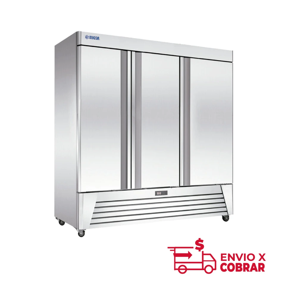UR-78C-3 | REFRIGERADOR VERTICAL EN A.I. DE 72 PIES CÚBICOS