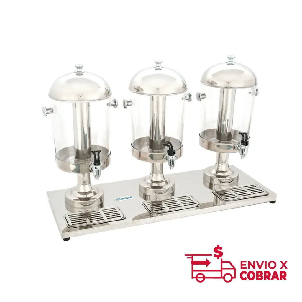 ZCF303B | DESPACHADOR DE JUGOS DE TRES TANQUES