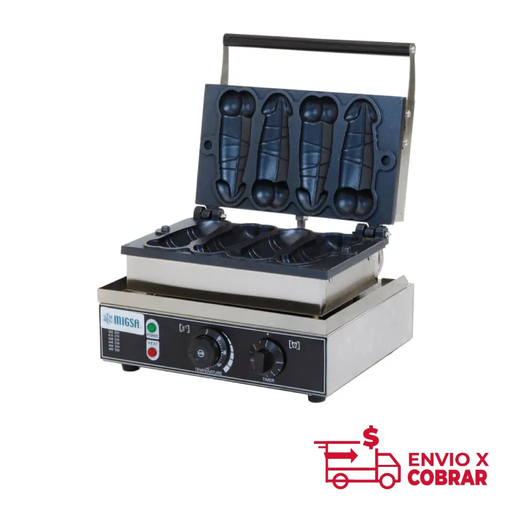 WDR-4 | WAFFLERA CON FORMA DE PENE