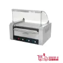 HHD-09A | ASADOR DE SALCHICHAS DE 9 TUBOS CON CAJÓN PARA PAN
