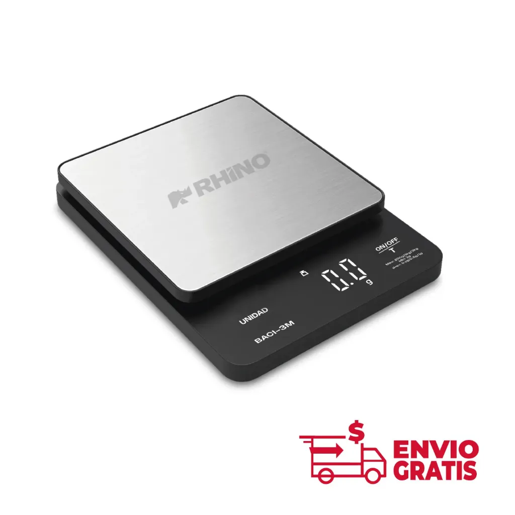 Báscula Digital de Precisión de 0.1 g con Capacidad de 3 kg  BACI-3M