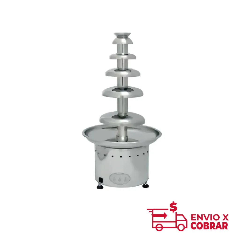 CF44A | FUENTE DE CHOCOLATE PROFESIONAL DE 6 CASCADAS