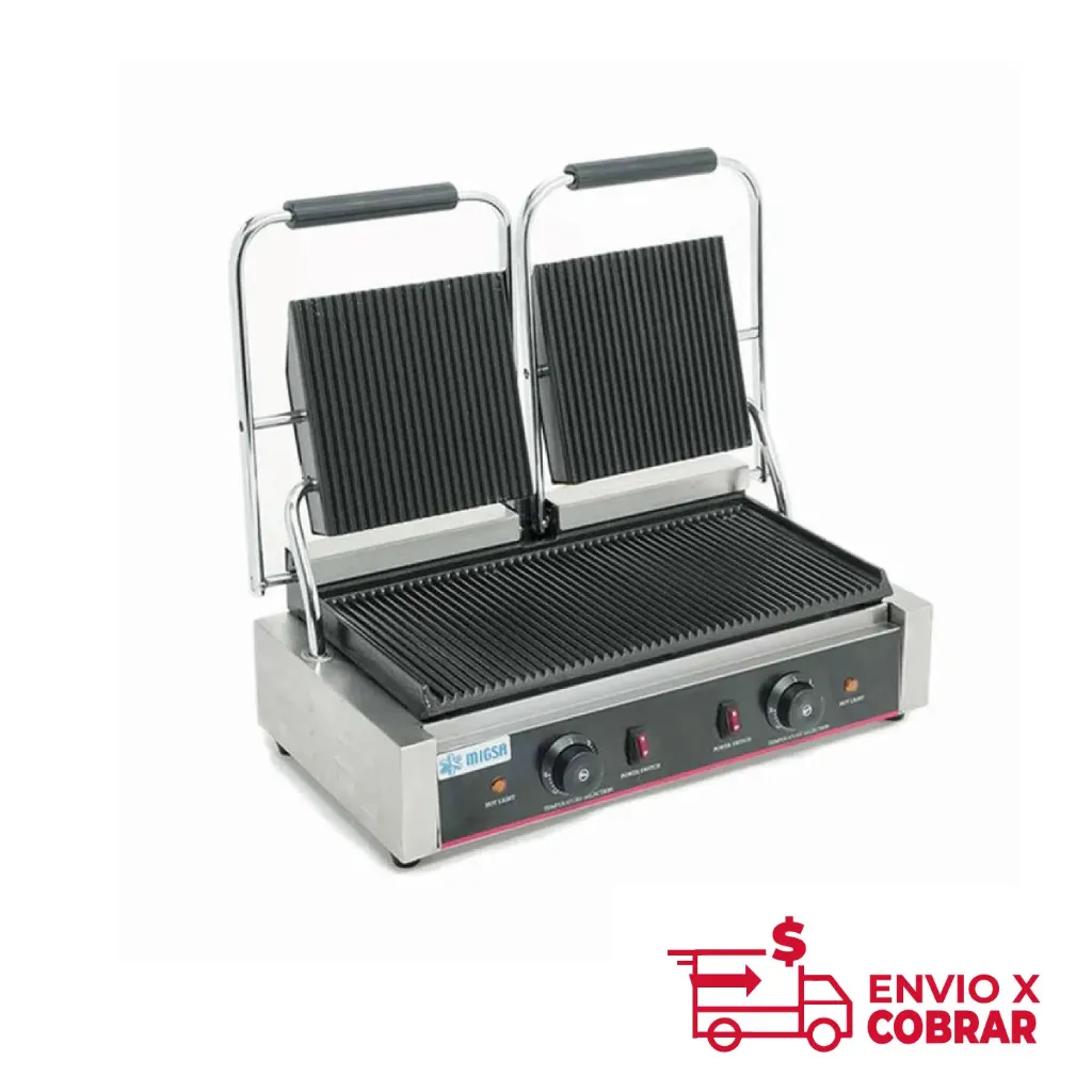 BN-813 | PLANCHA PANINI DOBLE