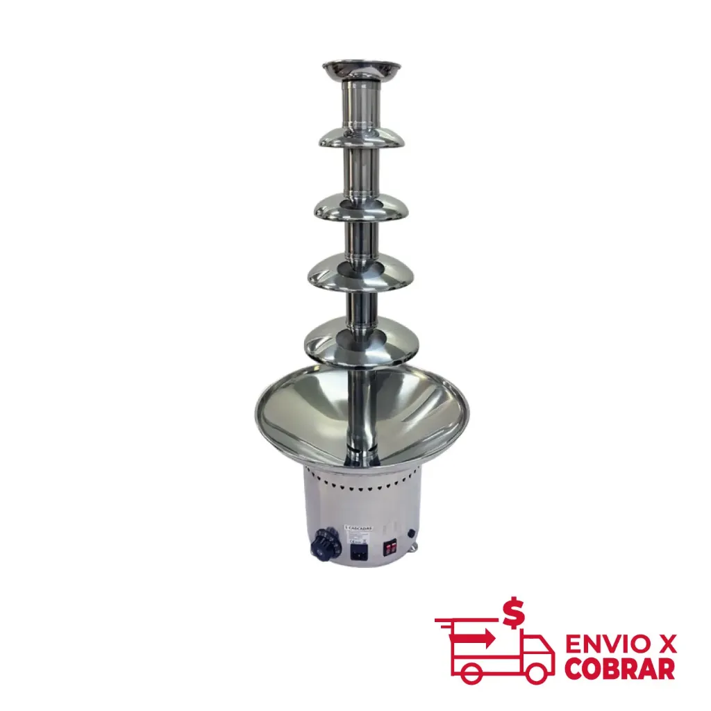 ANT-8086 | FUENTE DE CHOCOLATE PROFESIONAL DE 5 CASCADAS