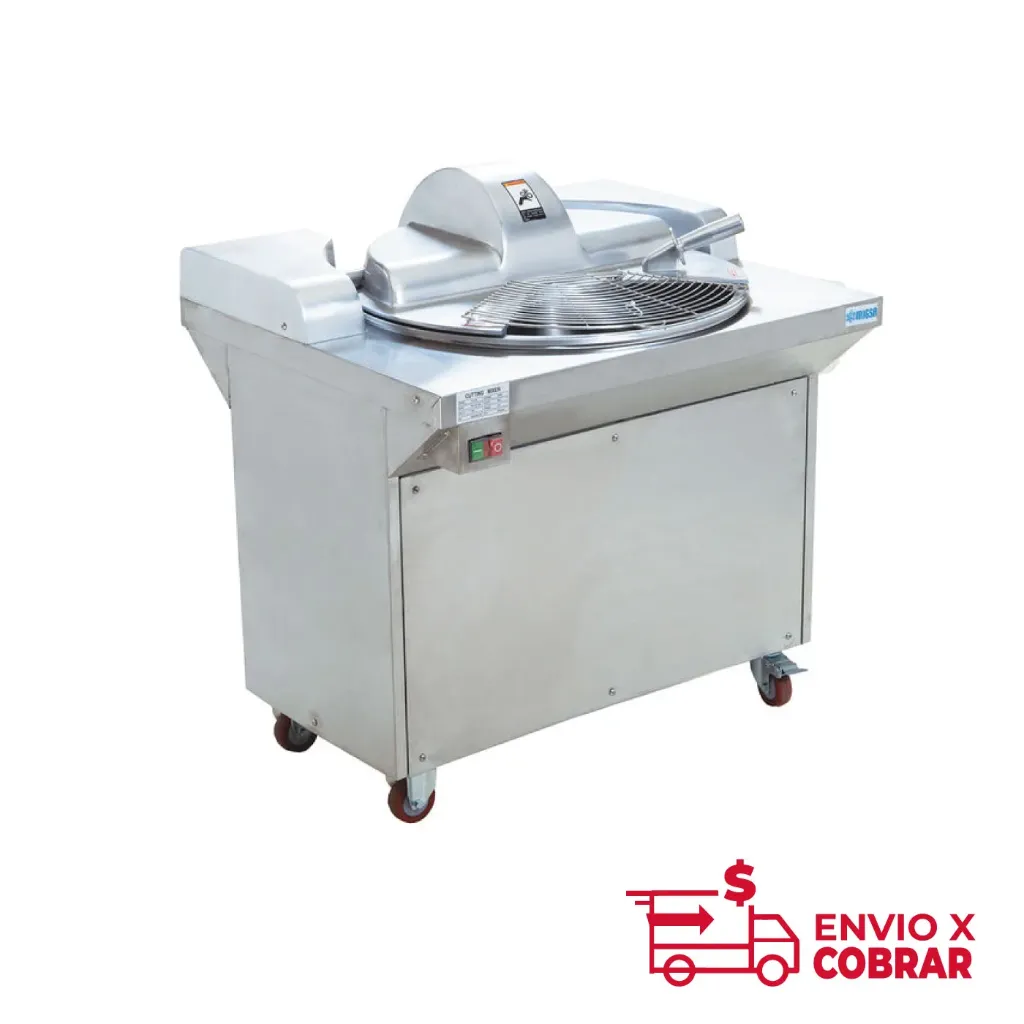 HLQ-20 | MÁQUINA CORTADORA MEZCLADORA DE ALIMENTOS CON BASE SOBRE PISO