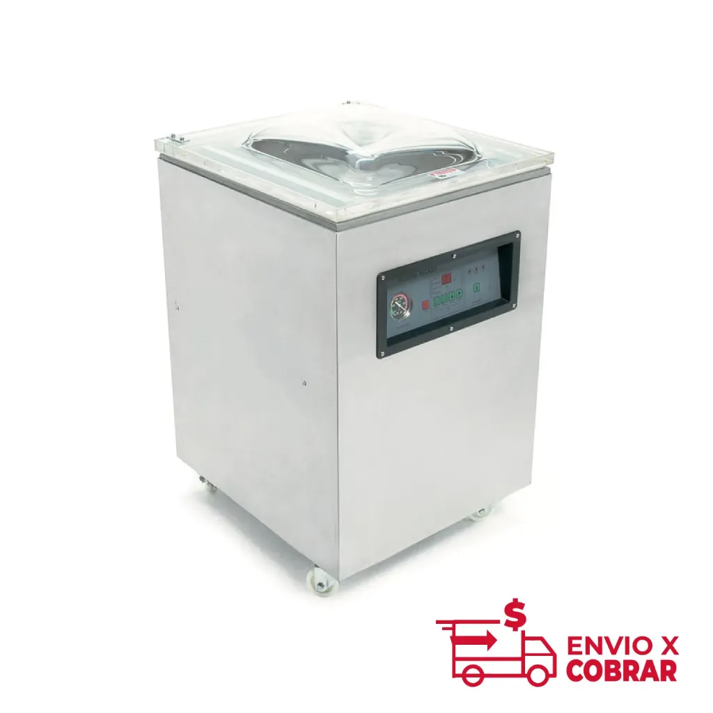 DZQ-400B | EMPACADORA AL VACÍO DE PISO CON DOBLE BARRA DE 40 CM