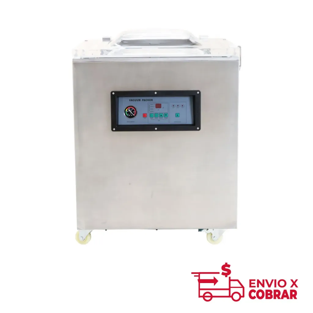 DZQ-600B | EMPACADORA AL VACÍO DE PISO CON DOBLE BARRA DE 55 CM