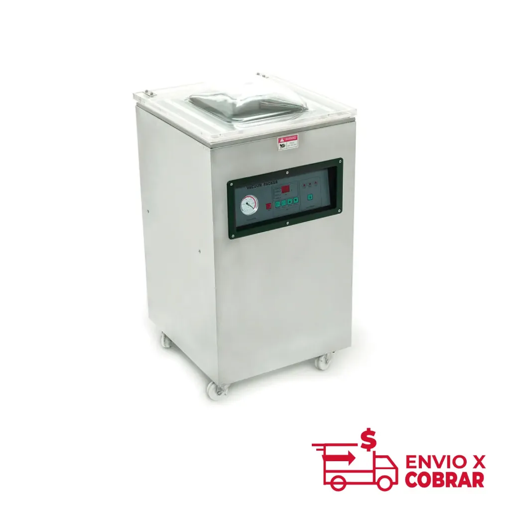 DZQ-500B | EMPACADORA AL VACÍO DE PISO CON DOBLE BARRA SELLADORA DE 50 CM