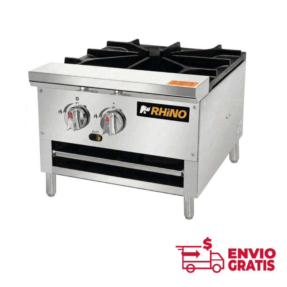 Fogón a Gas 1 Quemador Rhino FOGA-1Q