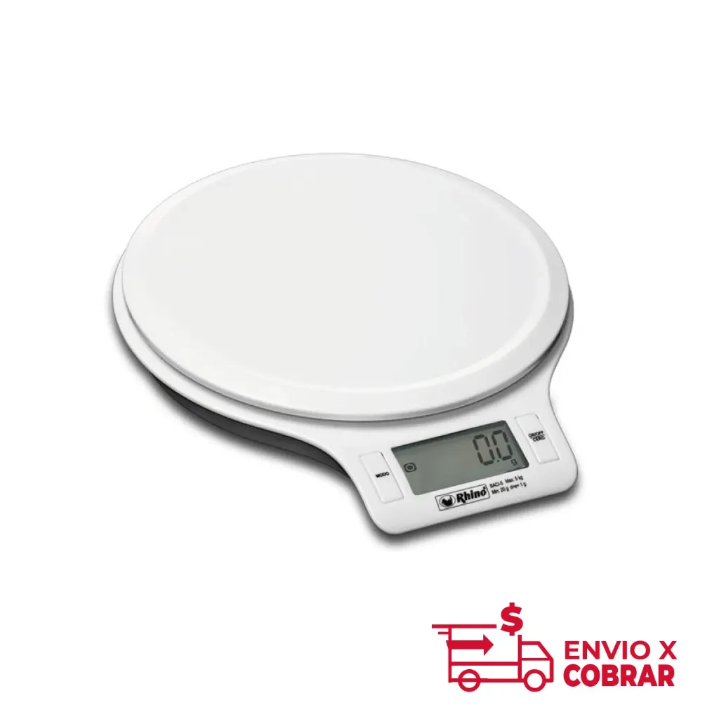 Bascula De Uso Domestico 5 Kg Rhino BACI-5
