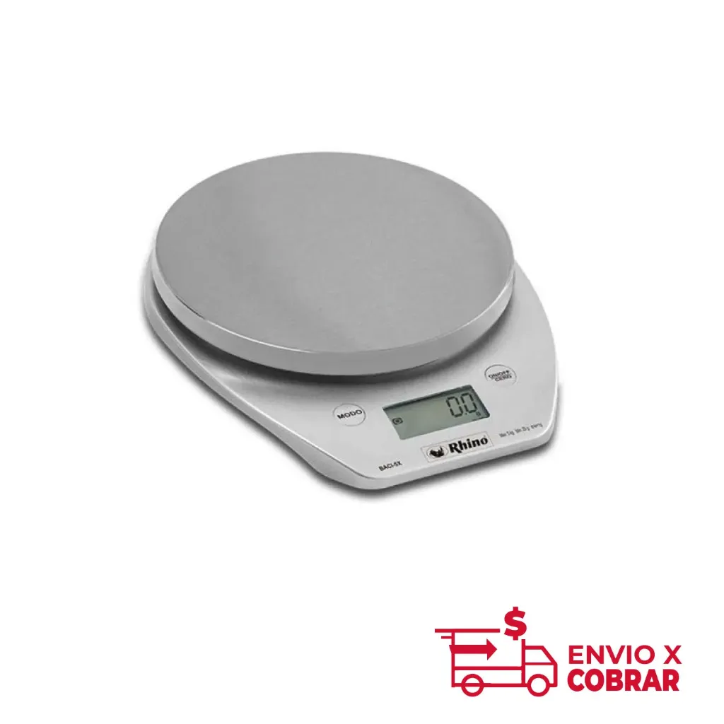 Bascula De Uso Domestico 5 Kg Rhino BACI-5X