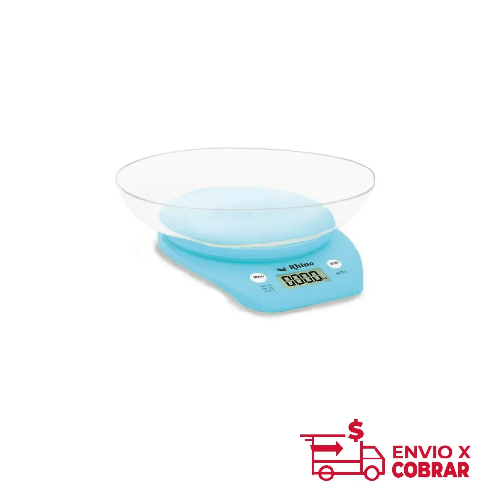 Bascula De Uso Domestico 5 Kg Rhino BACITA-5