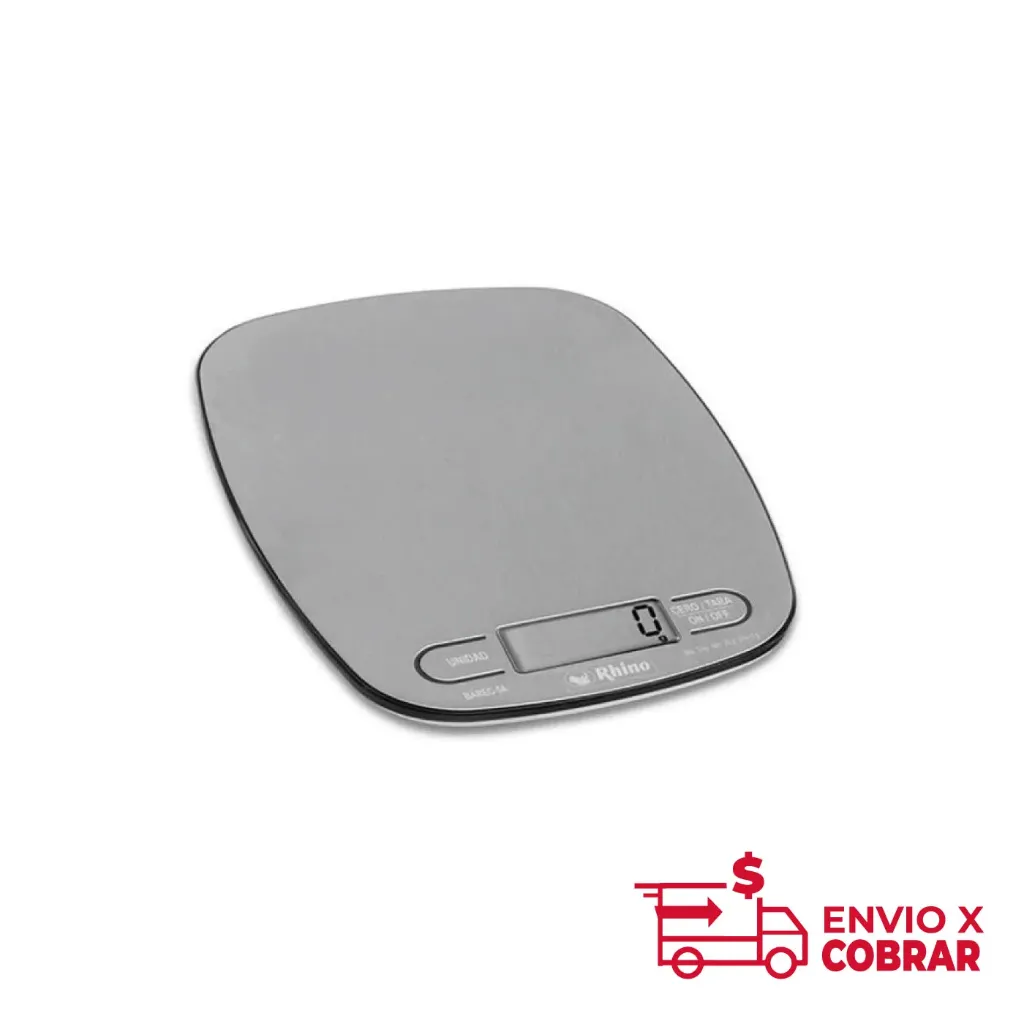 Bascula De Uso Domestico 5Kg Rhino BAREC-5A